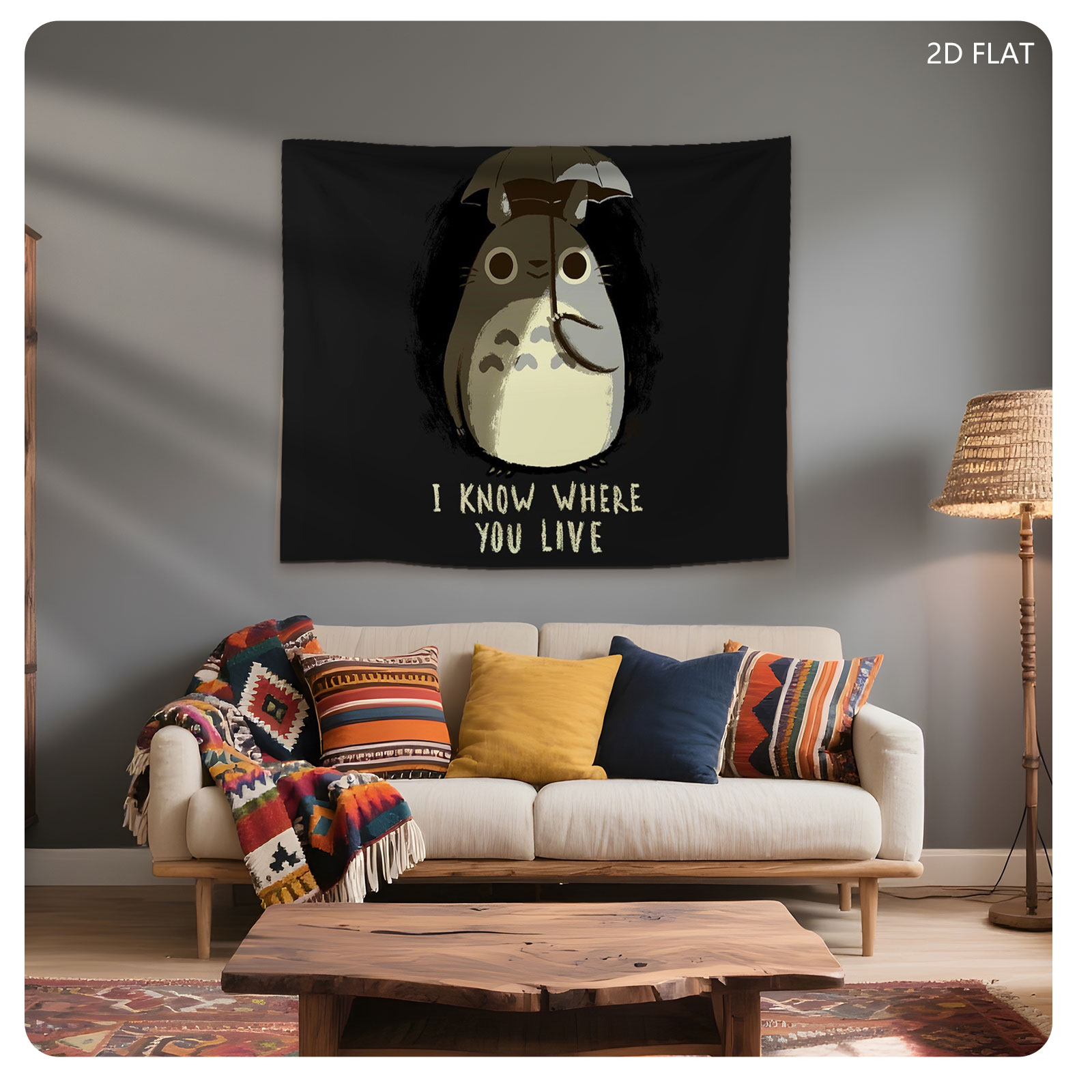 Totoro with Umbrella: 