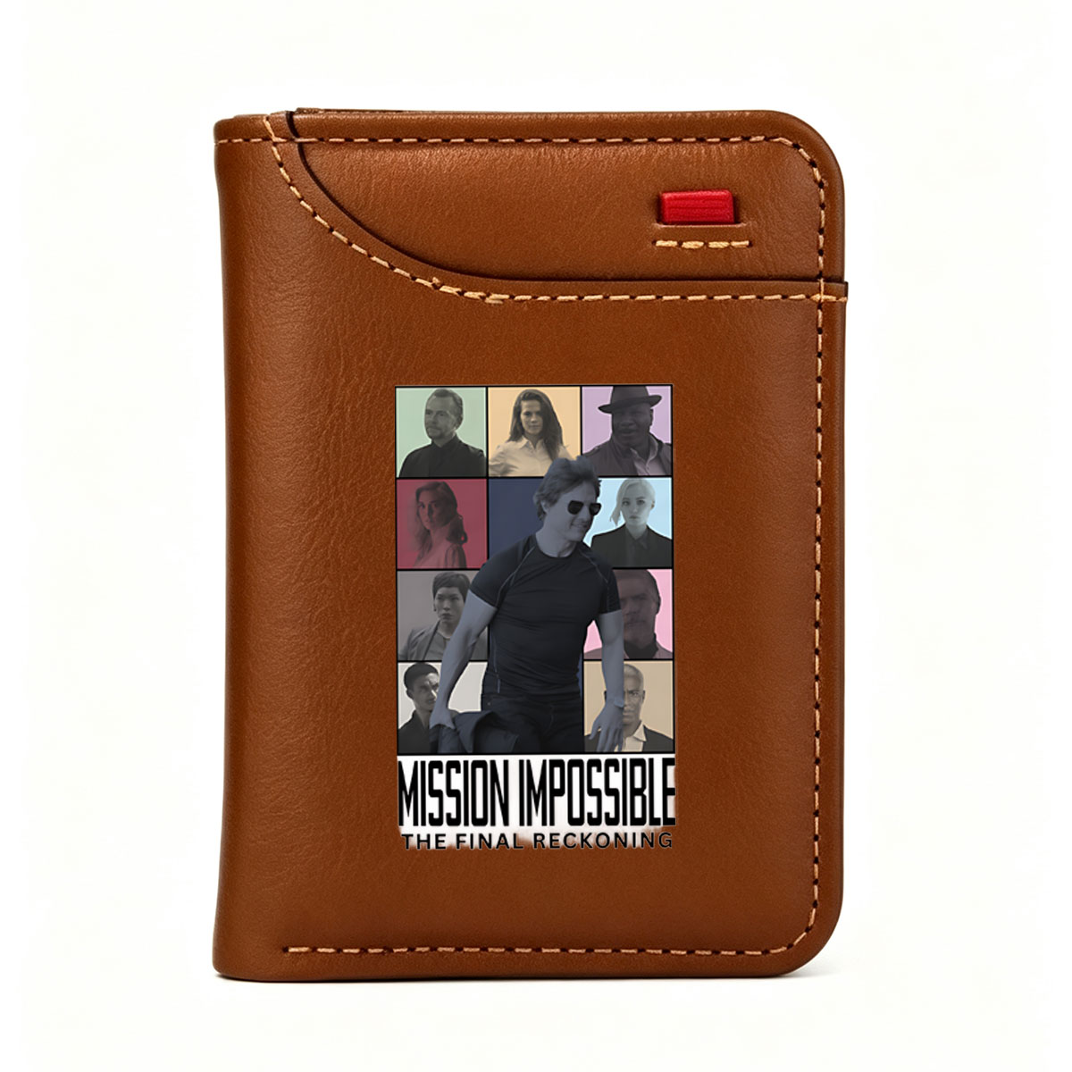Mission Impossible: The Final Reckoning - Tom Cruise, Rebecca Ferguson, Ving Rhames, Hayley Atwell, Simon Pegg, Henry Cavill, and More - Vertical Style Wallet