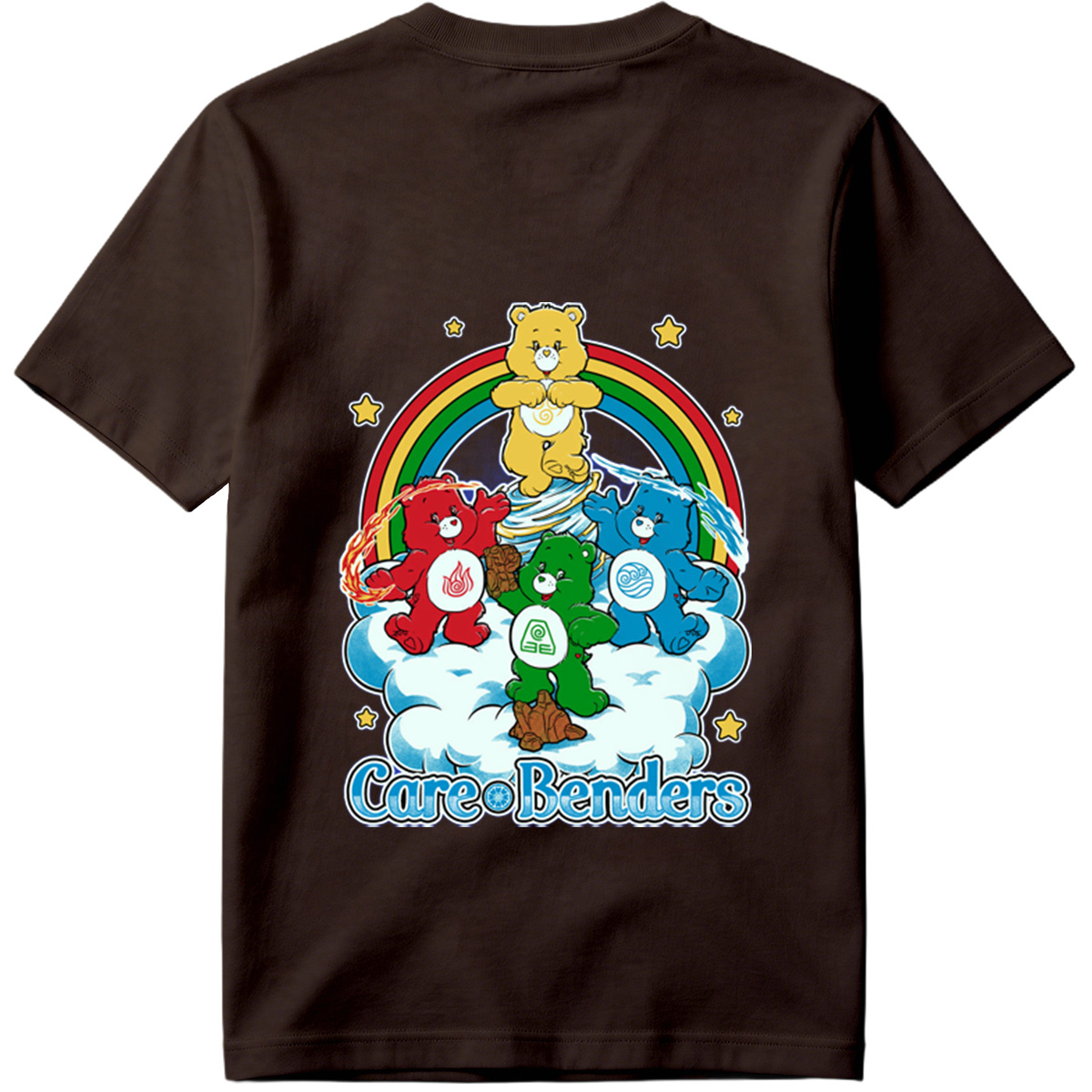 Care Bears and Avatar: The Last Airbender Crossover - Care Benders - Tee