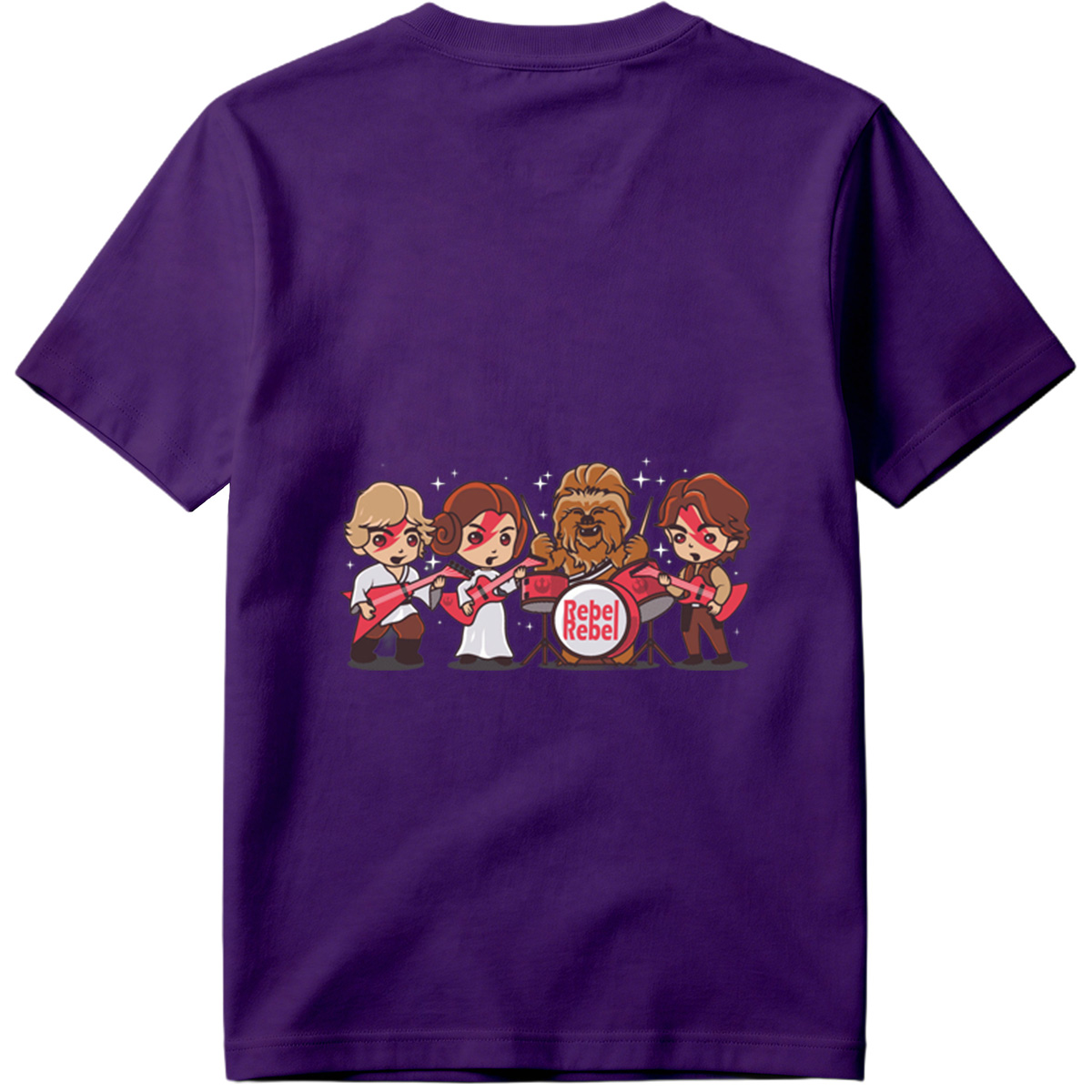 Star Wars Rebel Band: Luke, Leia, Chewbacca, and Han - Tee
