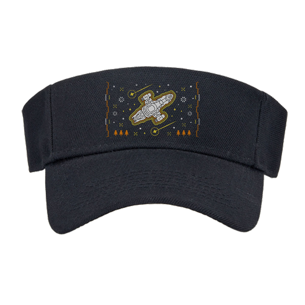 Shiny: Aim to Misbehave - X-Wing Starfighter Holiday Design -  Visor cap