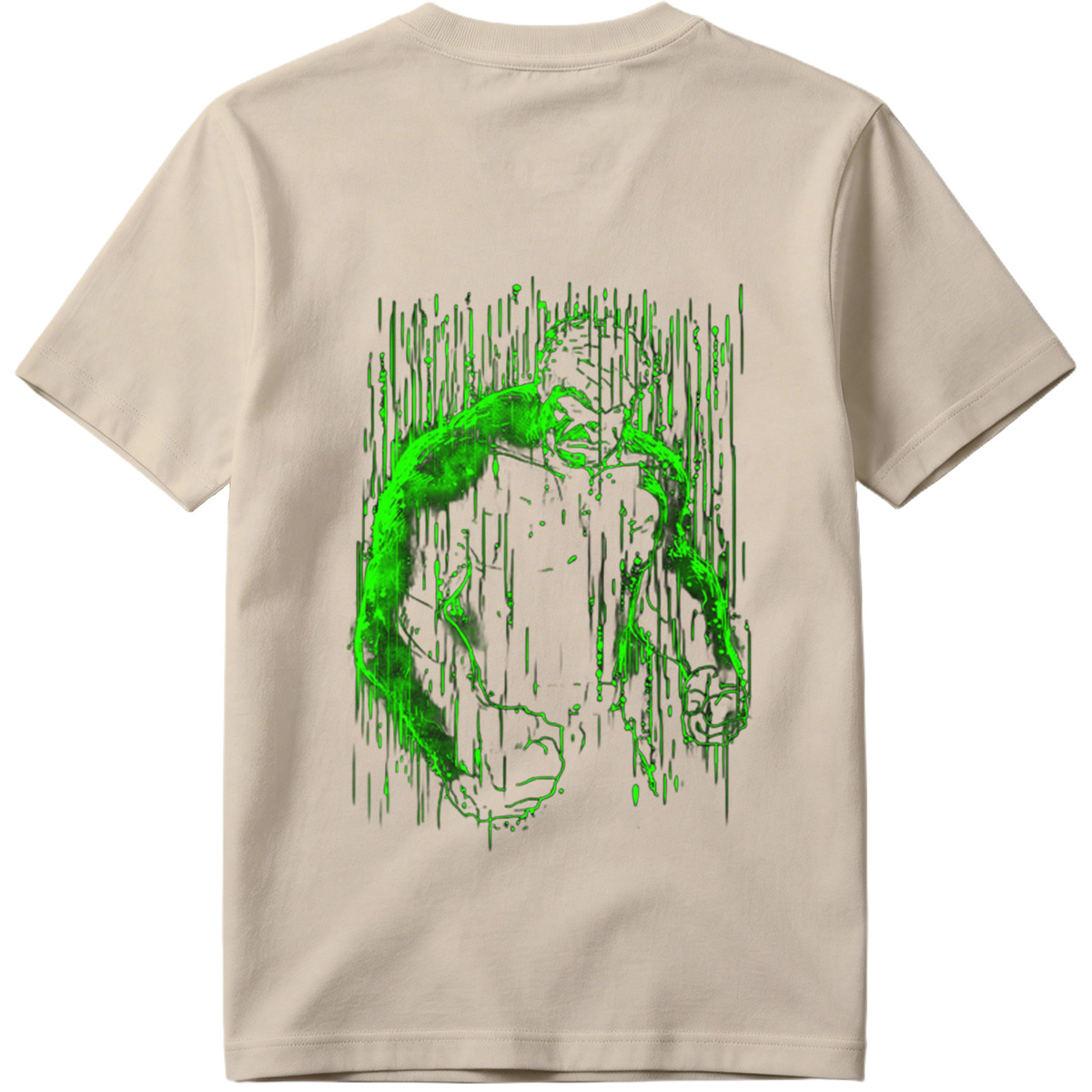 Hulk in Matrix Style - Tee