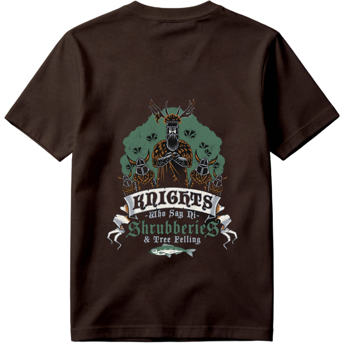 Knights Who Say Ni - Shrubberies & Tree Felling - Tee