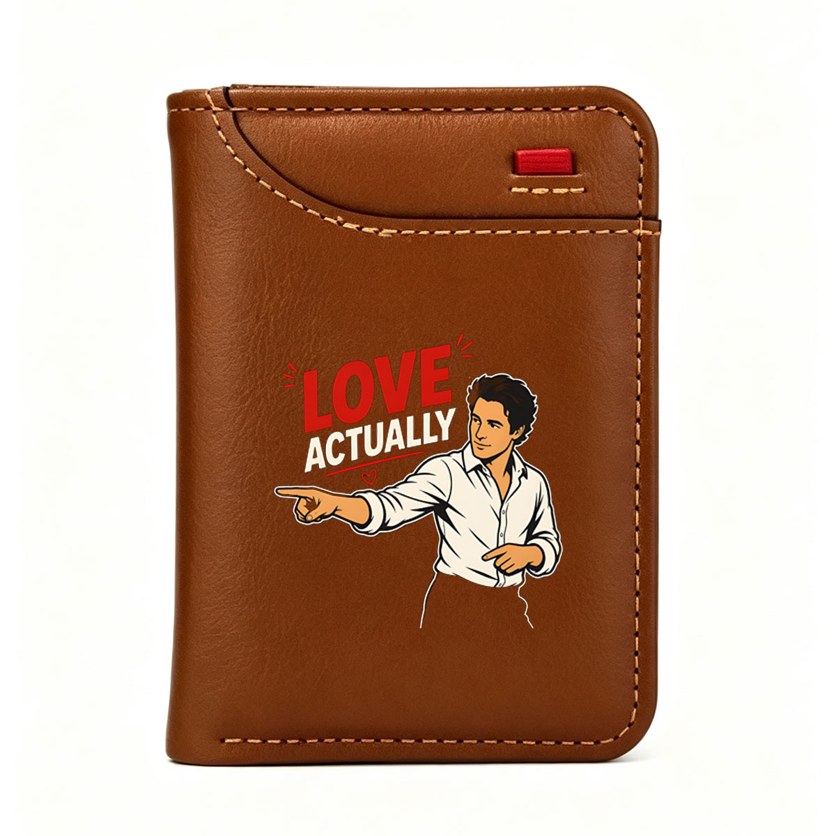 Love Actually - Romantic Drama with Iconic Characters - Vertical Style Wallet
