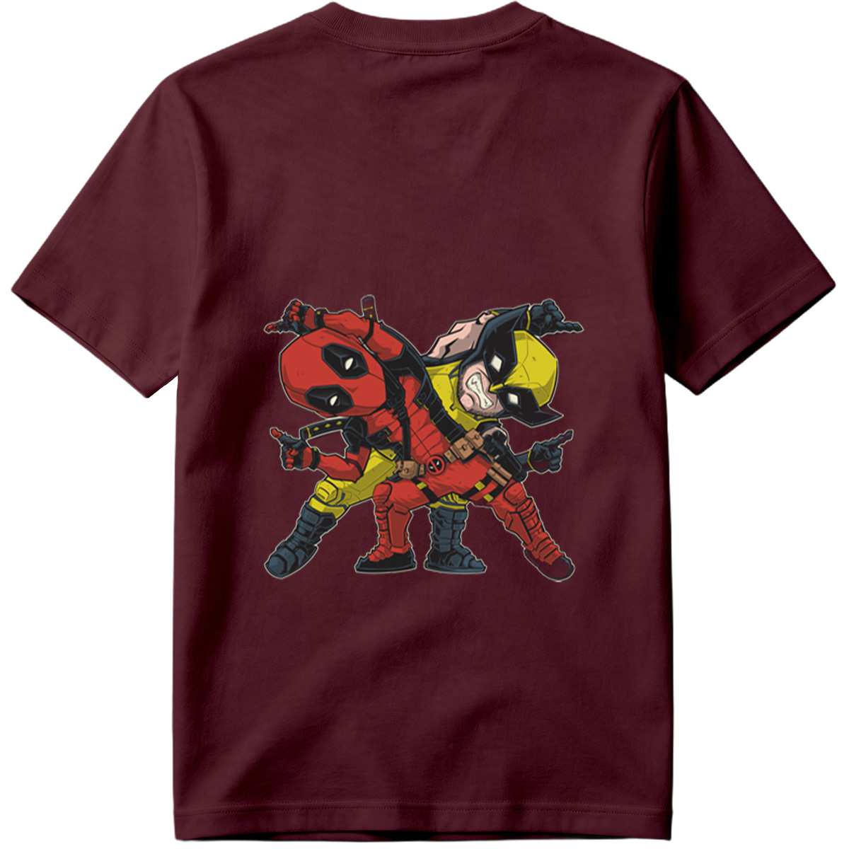 Deadpool and Wolverine Chibi Art - Tee