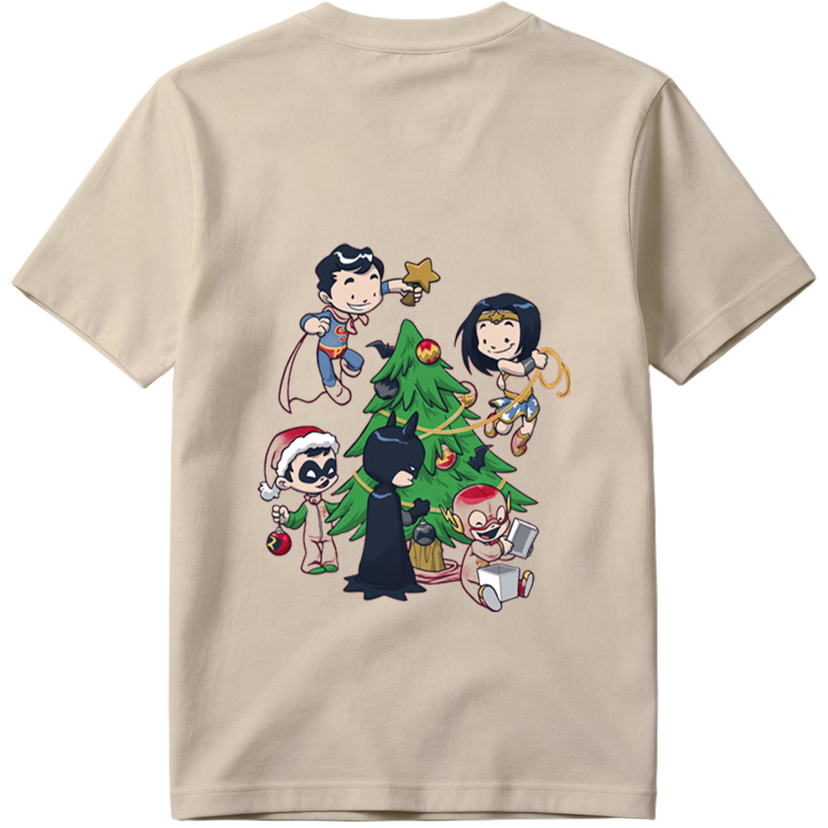 DC Super Heroes Christmas Celebration - Tee