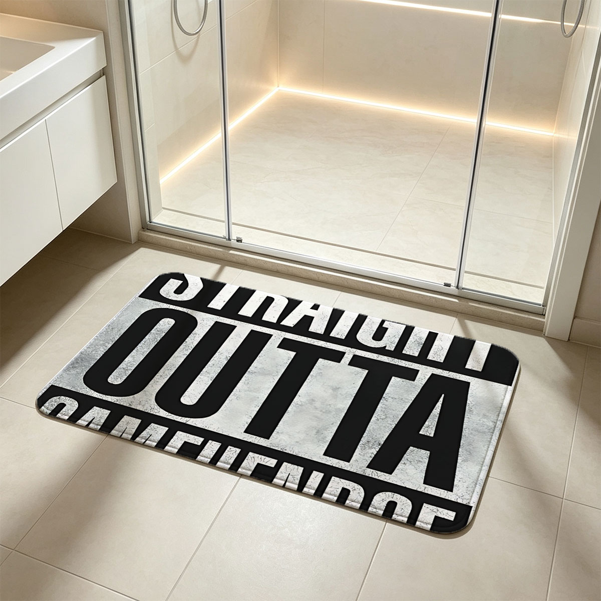 Straight Outta Gamehendge - Flannel floor mat
