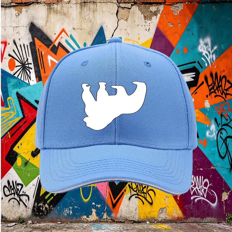 Unisex Classic Sandwich Hat with Lion Silhouette Print - Lightweight Cotton Baseball Cap for Outdoor Activities, Travel, and Casual Wear - Ideal for Adults Seeking Stylish Sun Protection and Comfortable Fit