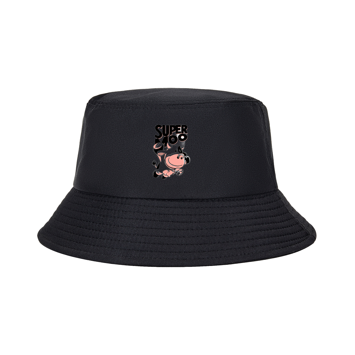 Super Moo Cow Character Design - Fisherman's Hat