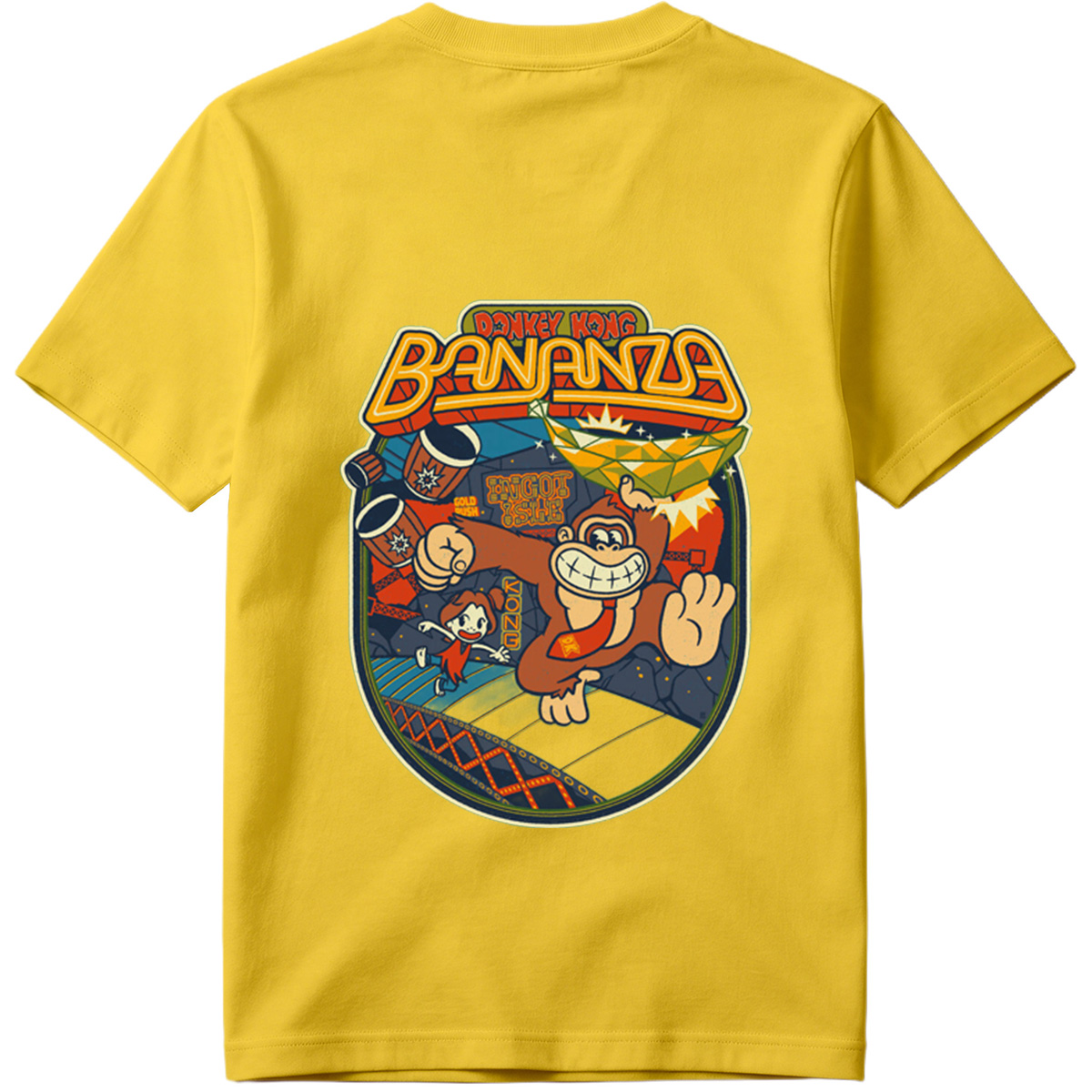 Donkey Kong Bananza: Donkey Kong and Diddy Kong Adventure - Tee
