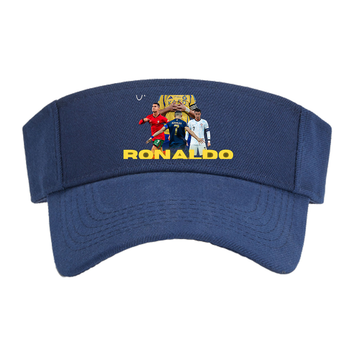 Cristiano Ronaldo in Various Kits: CR7, Portugal, Manchester United, Al Nassr, and Saudi Arabia National Team -  Visor cap