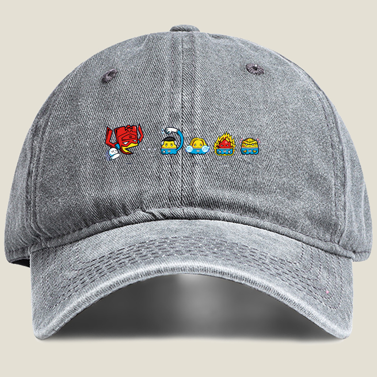 Transformers: Optimus Prime and Autobot Team - Washed Denim - Baseball Cap