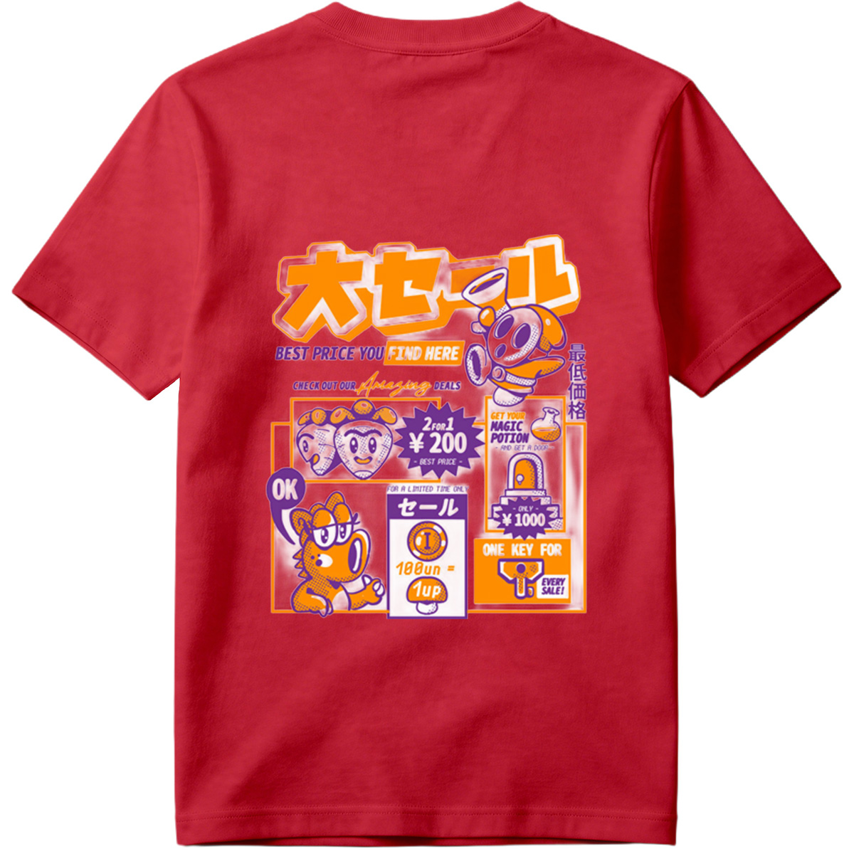 Kirby and King Dedede Big Sale Adventure - Tee