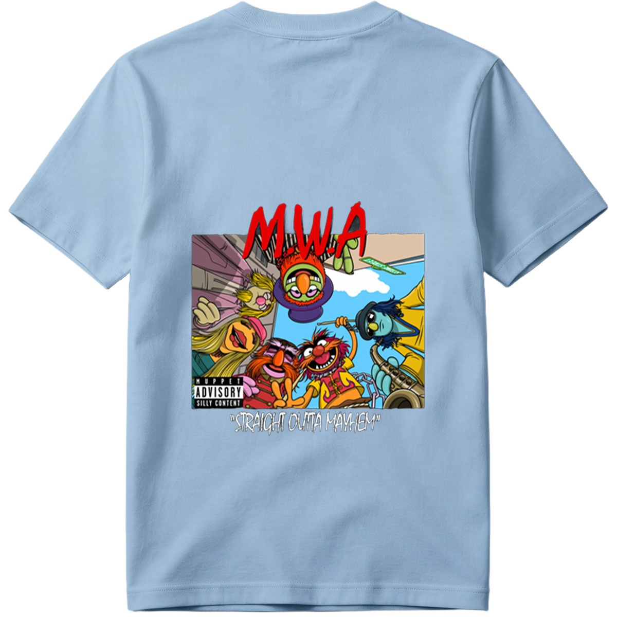 Muppets: M.W.A - Straight Outta Mayhem - Tee