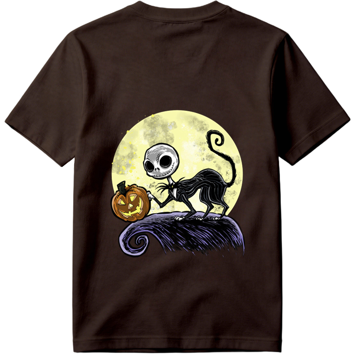 Jack Skellington and Pumpkin Moon - Tee