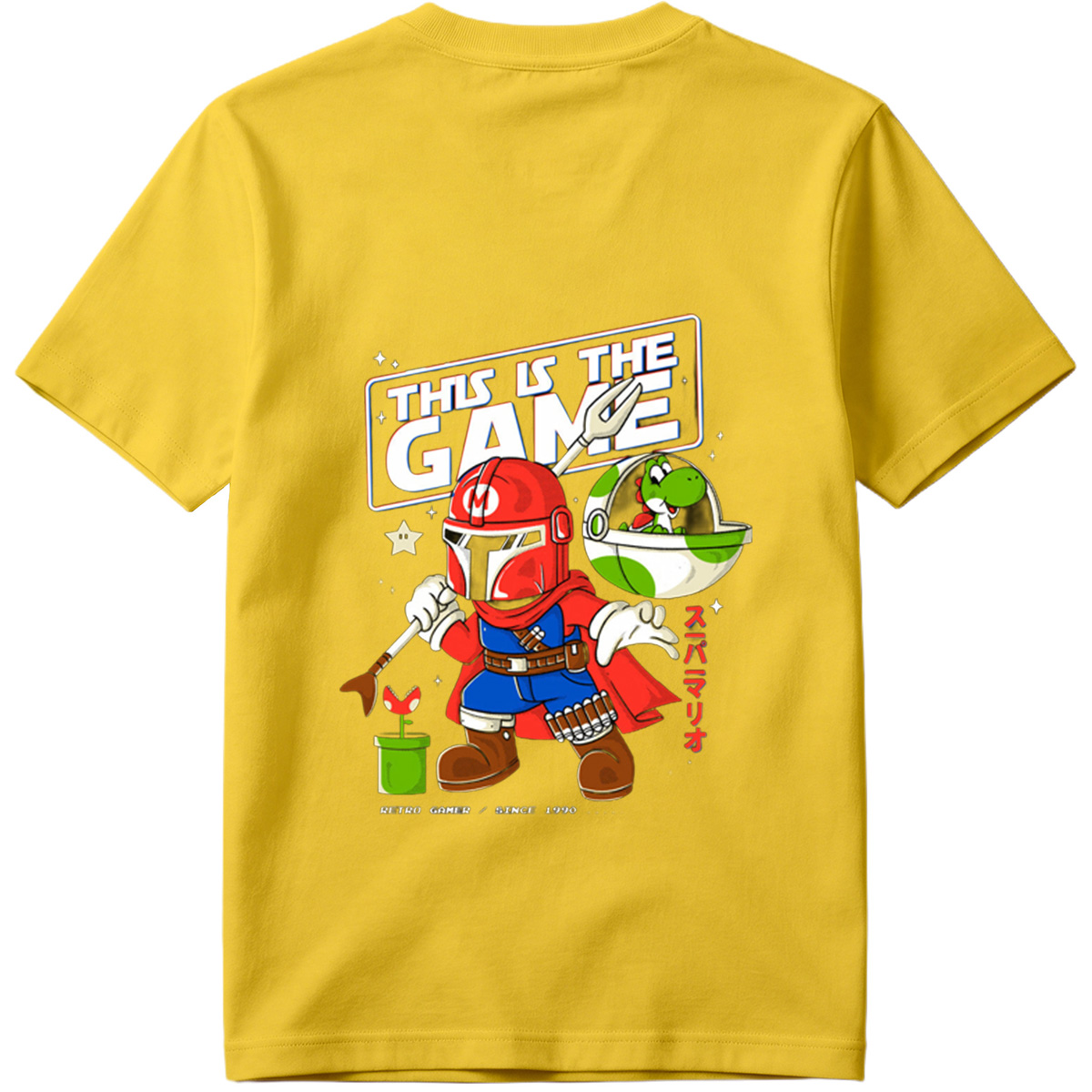 Super Mario Meets Mandalorian: This Is The Game - Tee