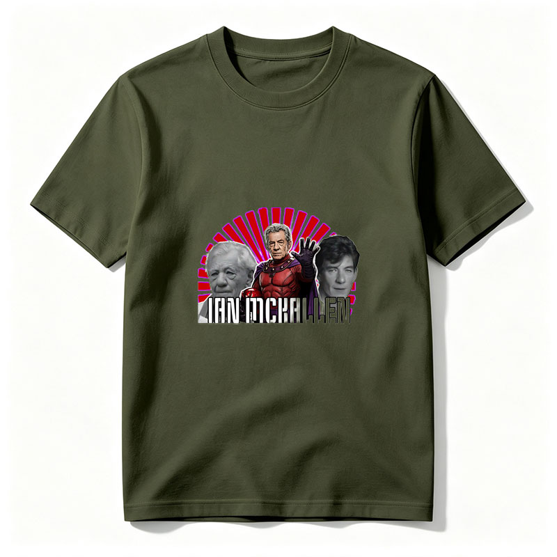 Ian McKellen as Magneto, X-Men, Marvel Comics, Actor, Superhero - Tee