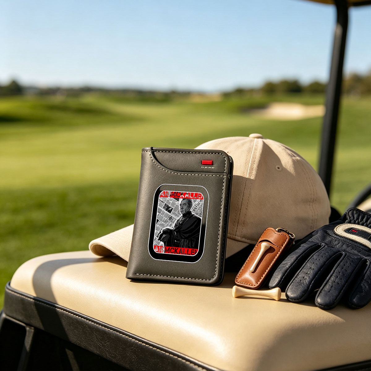 An McKallen: A Man of Mystery and Media - Vertical Style Wallet