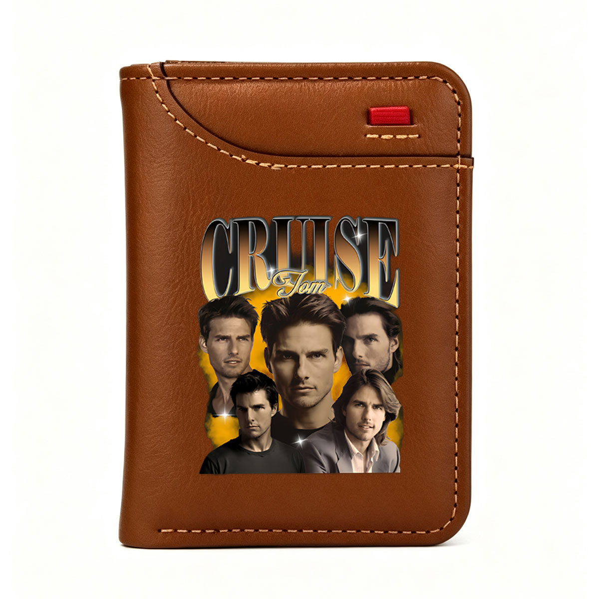 Tom Cruise: Iconic Portraits of the Hollywood Legend - Vertical Style Wallet