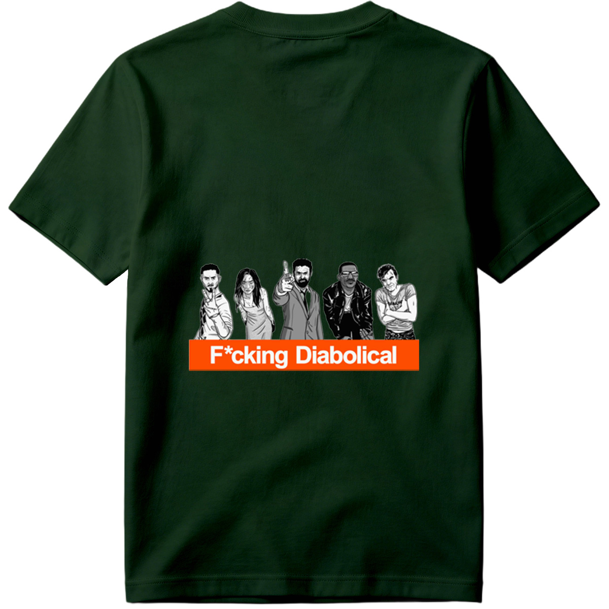 F*cking Diabolical: The Cast of the Dark Comedy Series - Tee