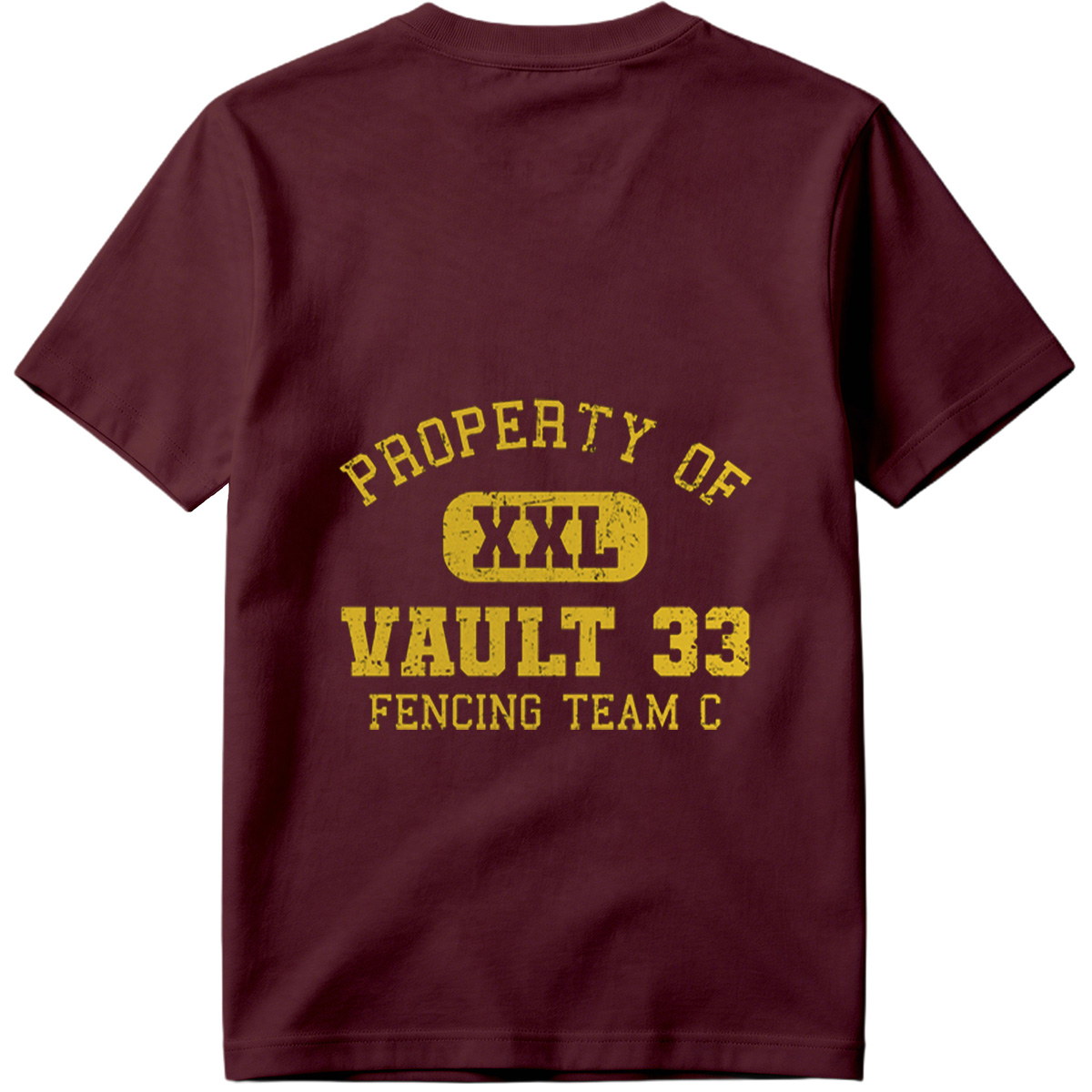 Property of Vault 33 Fencing Team C - Fallout Series - Tee