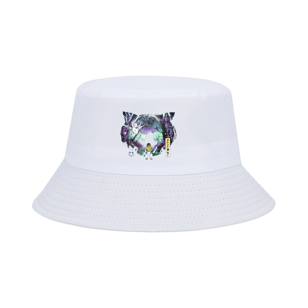 Alice in Wonderland: Cheshire Cat and Alice - Fisherman's Hat