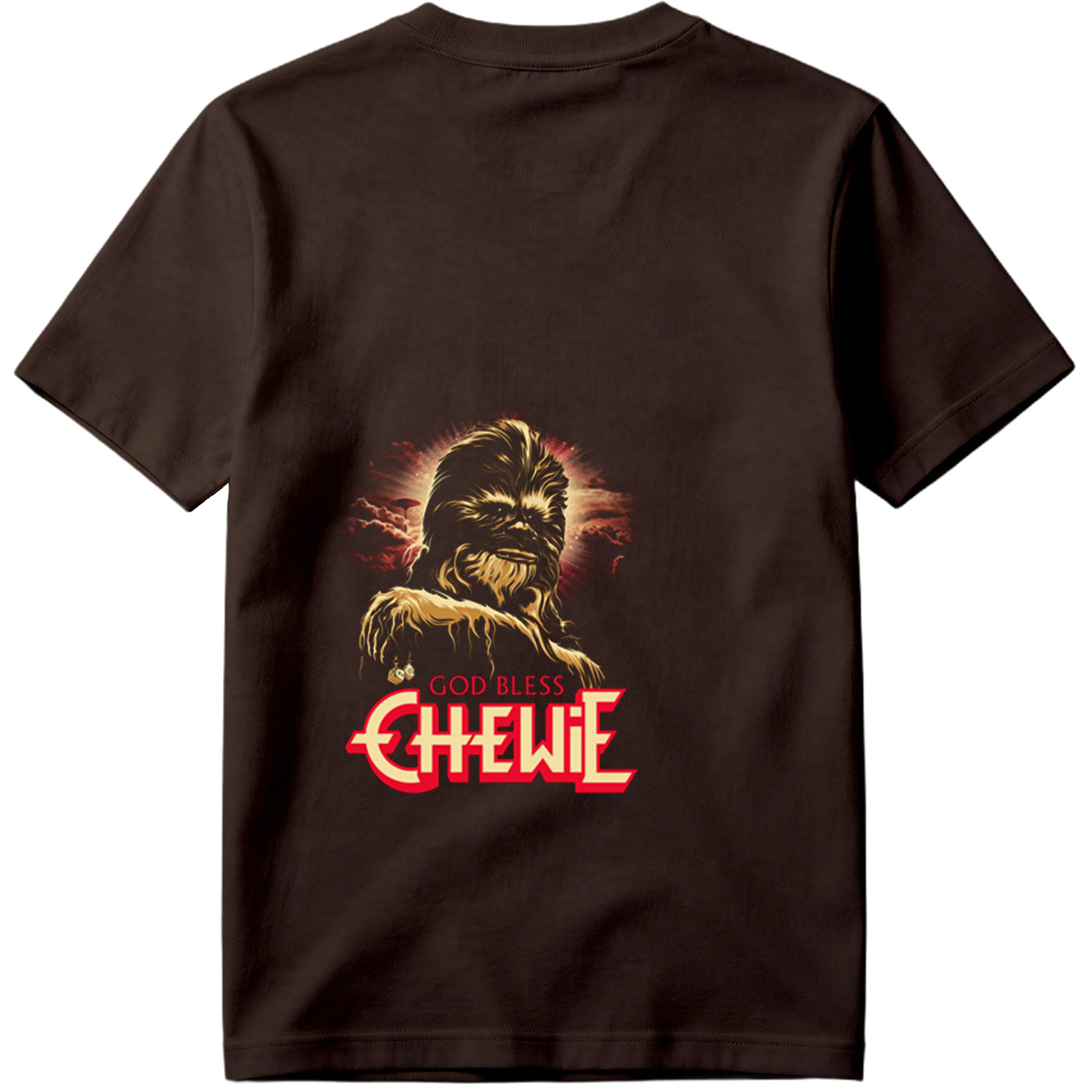 God Bless Chewie - Star Wars Character Art - Tee