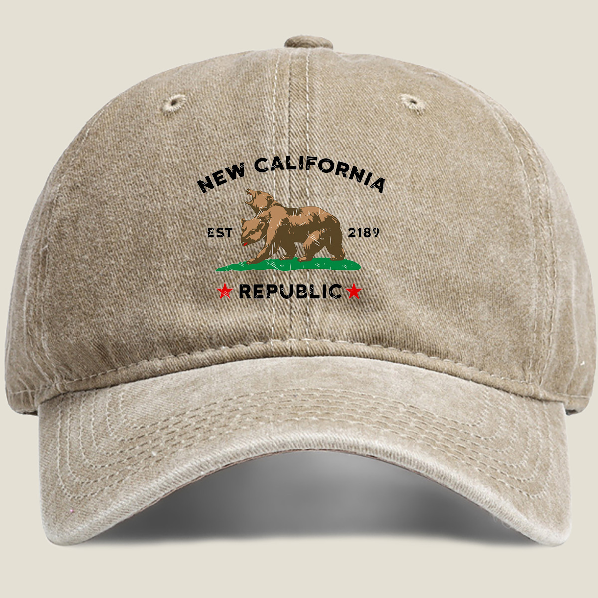 New California Republic - Fallout Series - Washed Denim - Baseball Cap