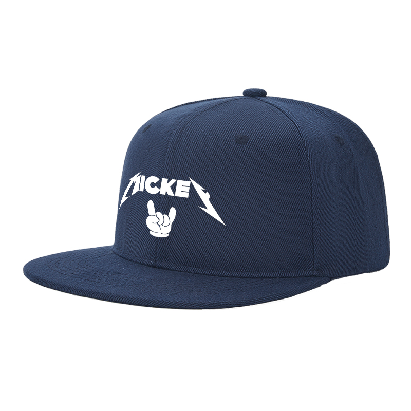 Flat Brim Baseball Cap Mickey Rock Logo Streetwear Underground Skate Style for Basketball Court Skate Park Urban Scene Skaters Rappers Streetwear Enthusiasts