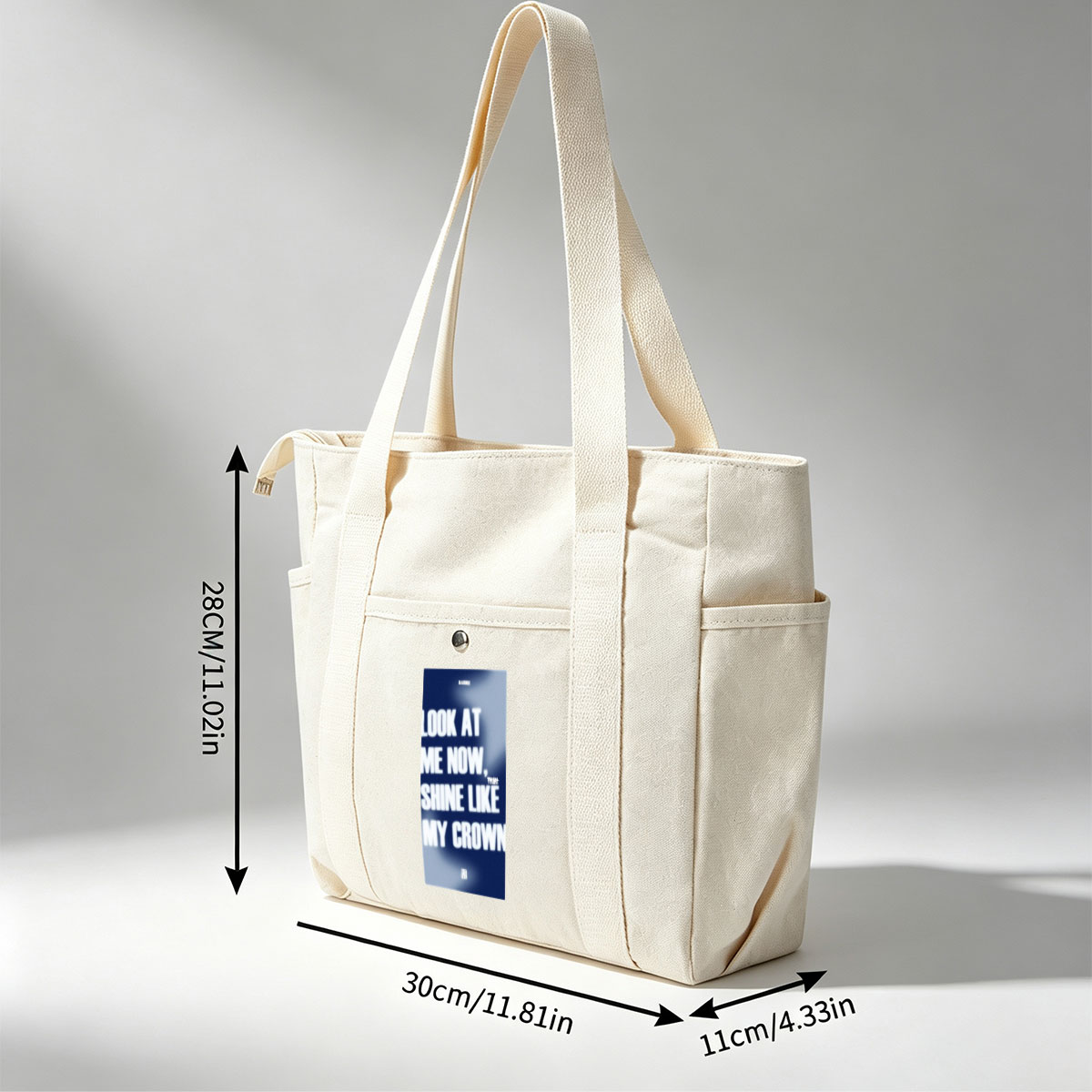 IVE Look at Me Now Shine Like My Crown Album Cover Art - Multi-pocket bags
