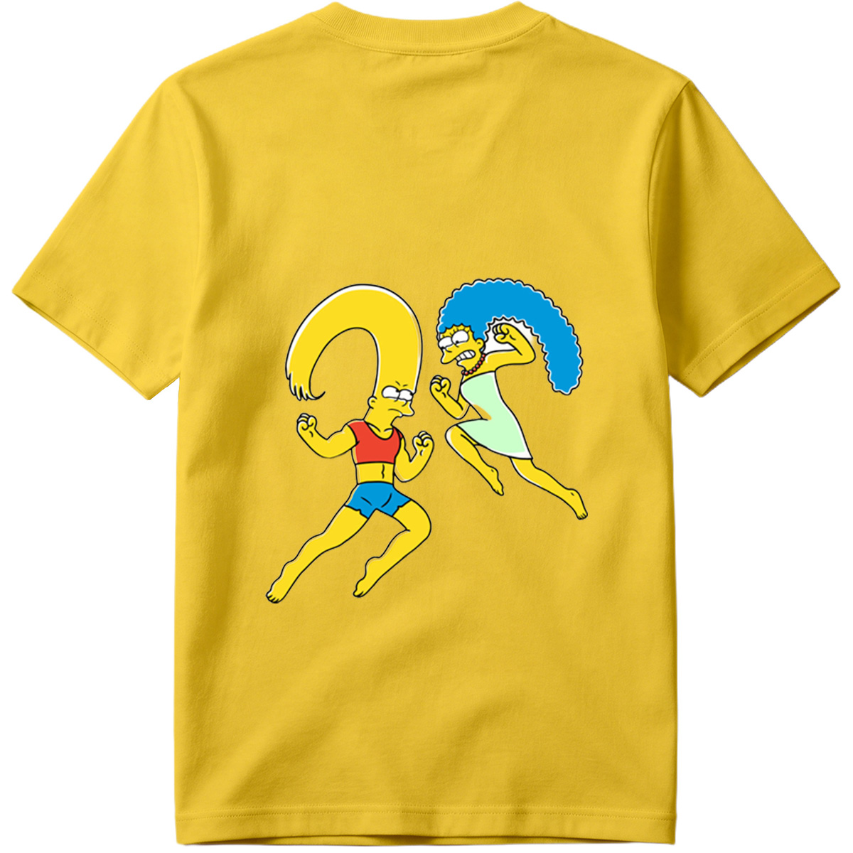 The Simpsons: Marge and Homer Running - Tee