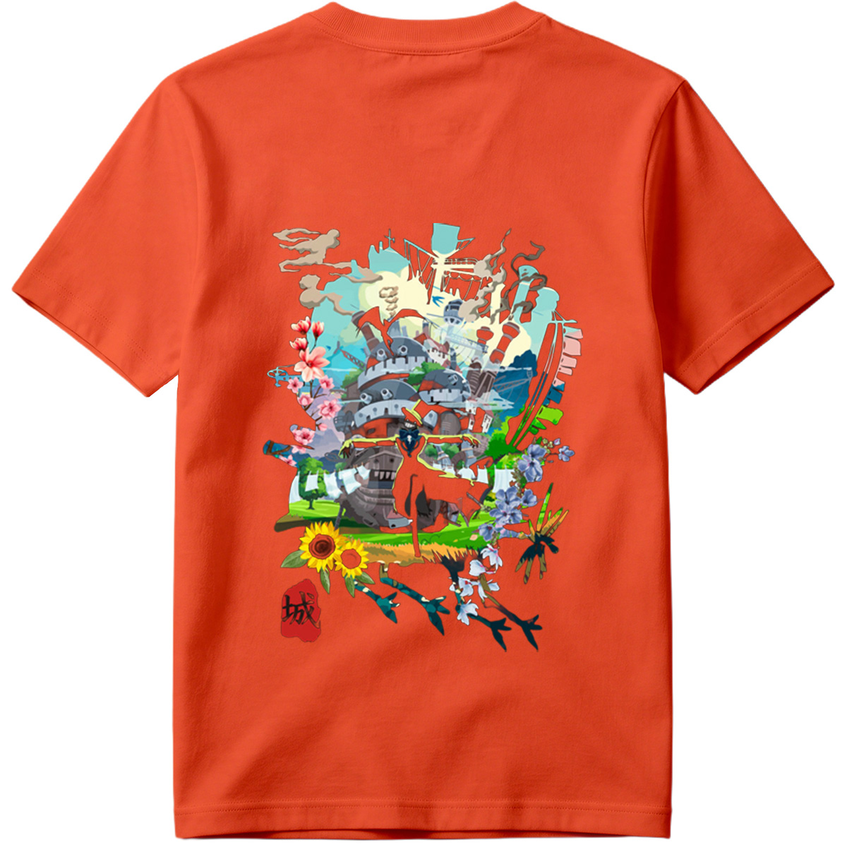 Castle of the Ninja and the Sunflower - Tee