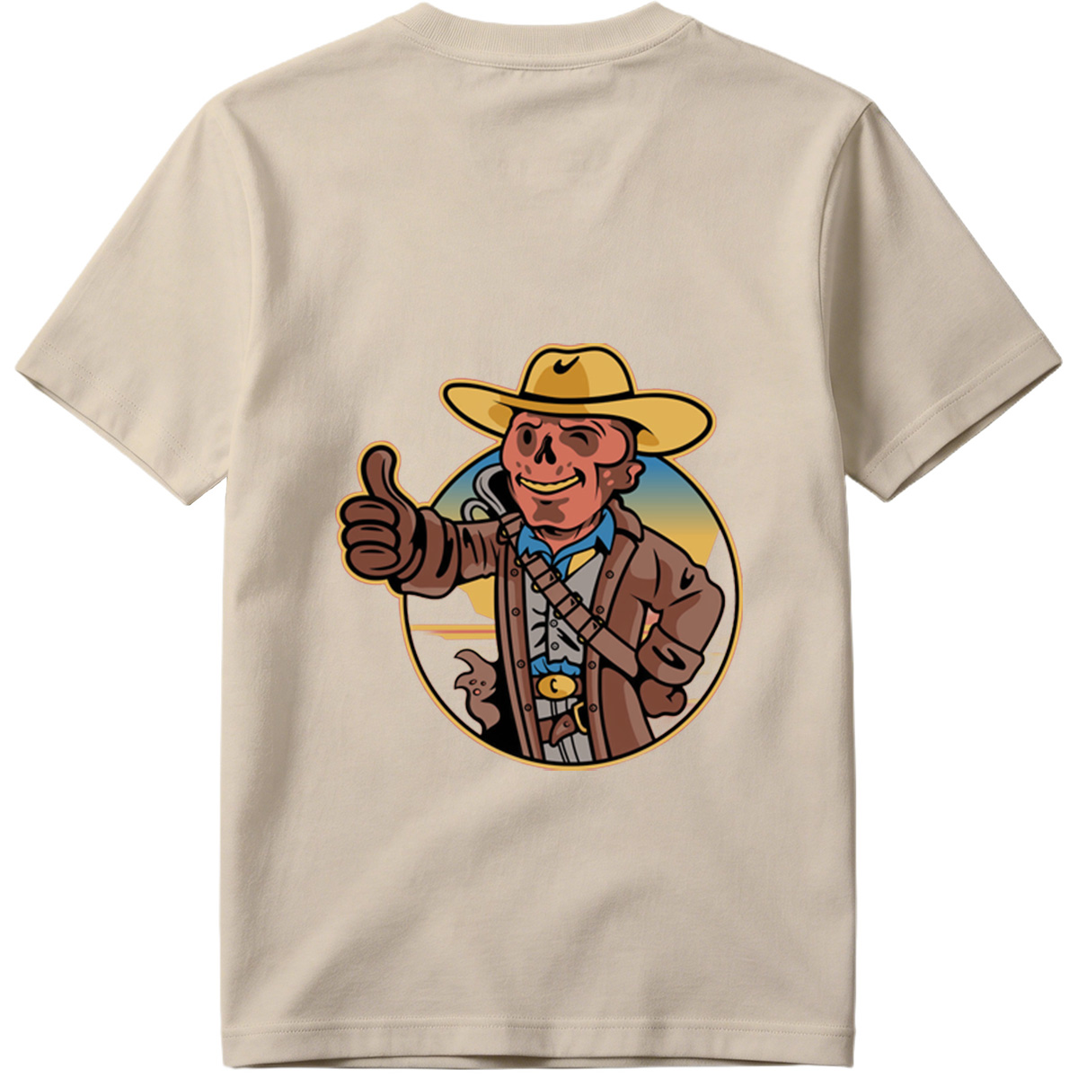 Cowboy Skeleton Thumbs Up - Tee
