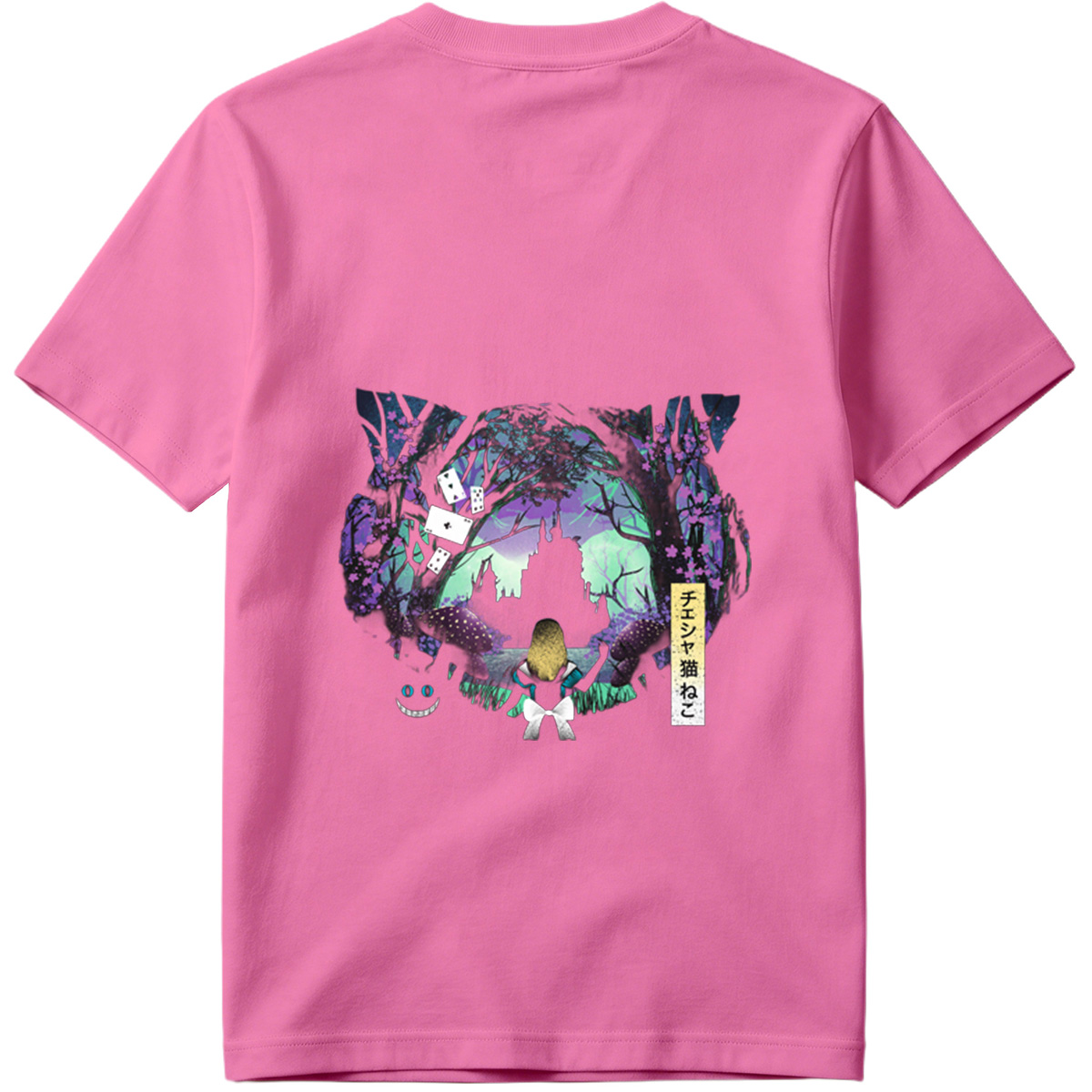 Alice in Wonderland: Cheshire Cat and Alice - Tee