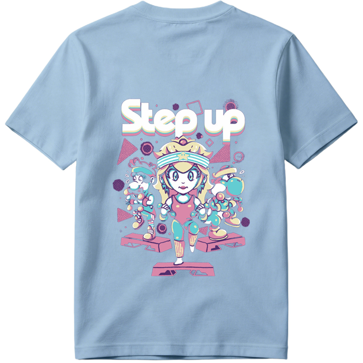 Step Up: Princess Peach, Mario, and Yoshi in Sync - Tee