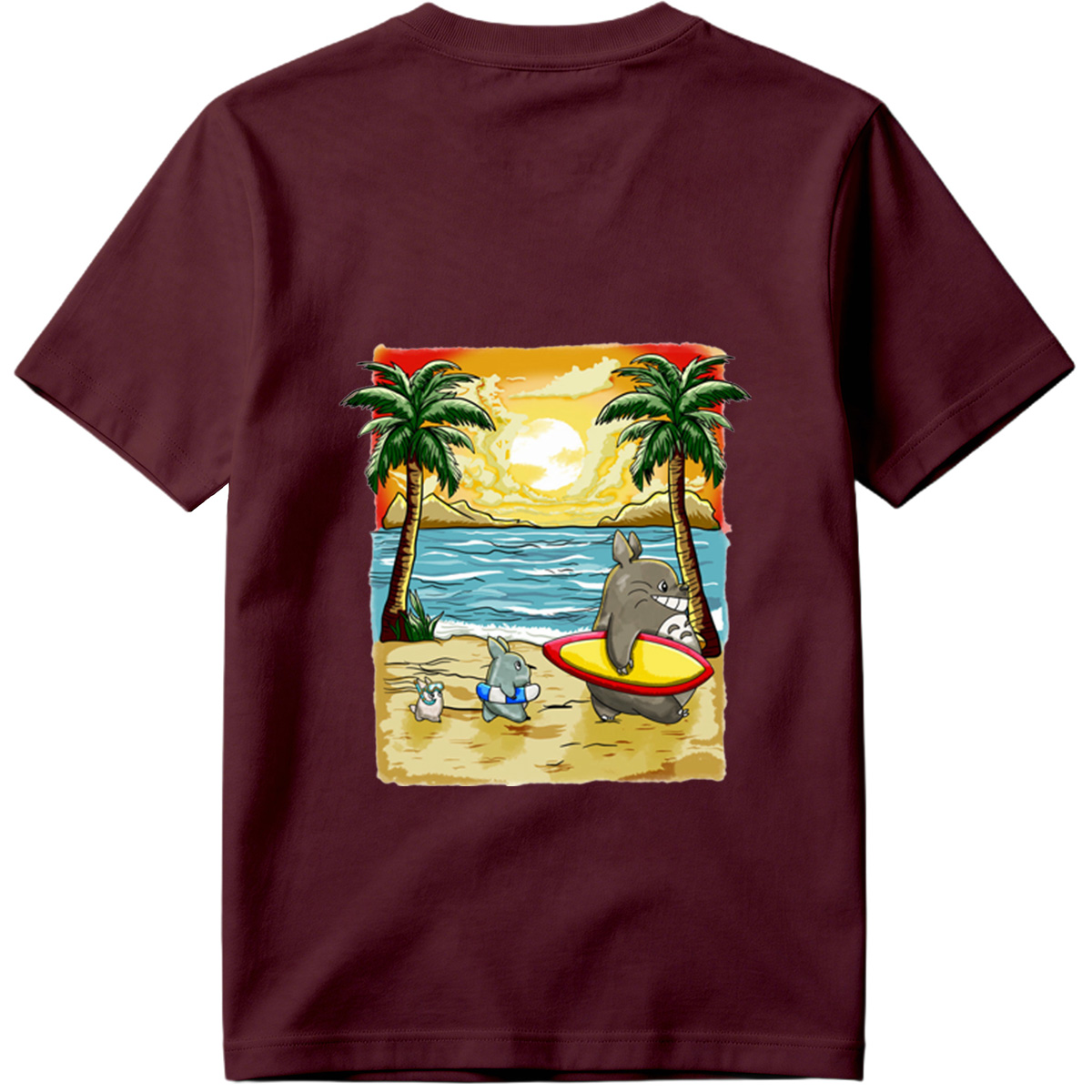 Pokémon: Slowpoke and Friends at the Beach - Tee