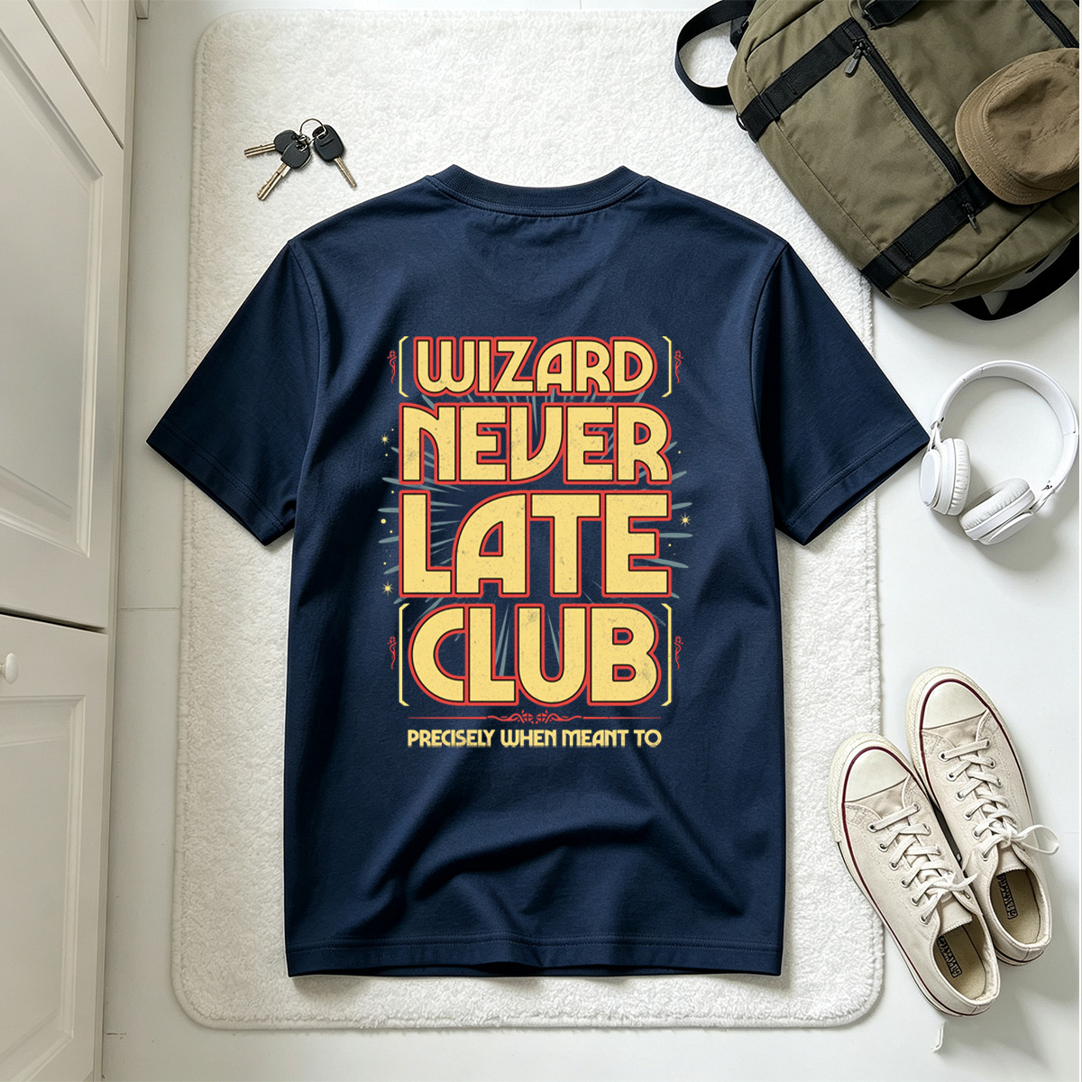 Wizard Never Late Club - Tee