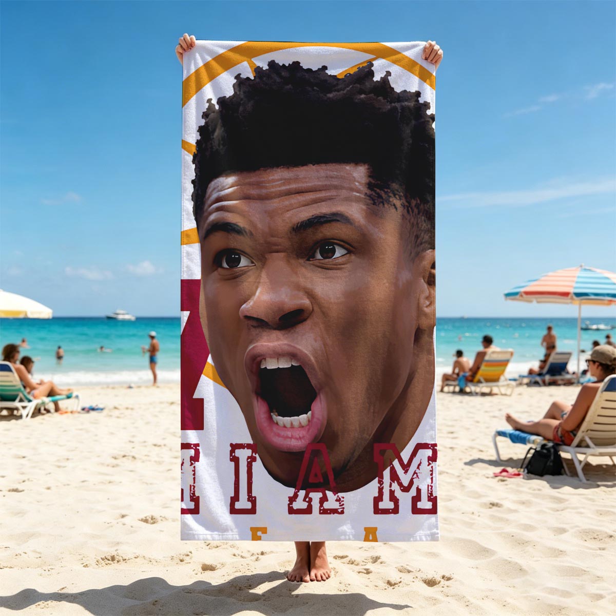 Jimmy Butler Miami Heat #7 - Beach towels