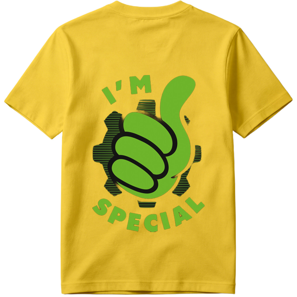 I'm Special - Green Thumbs Up Logo - Tee