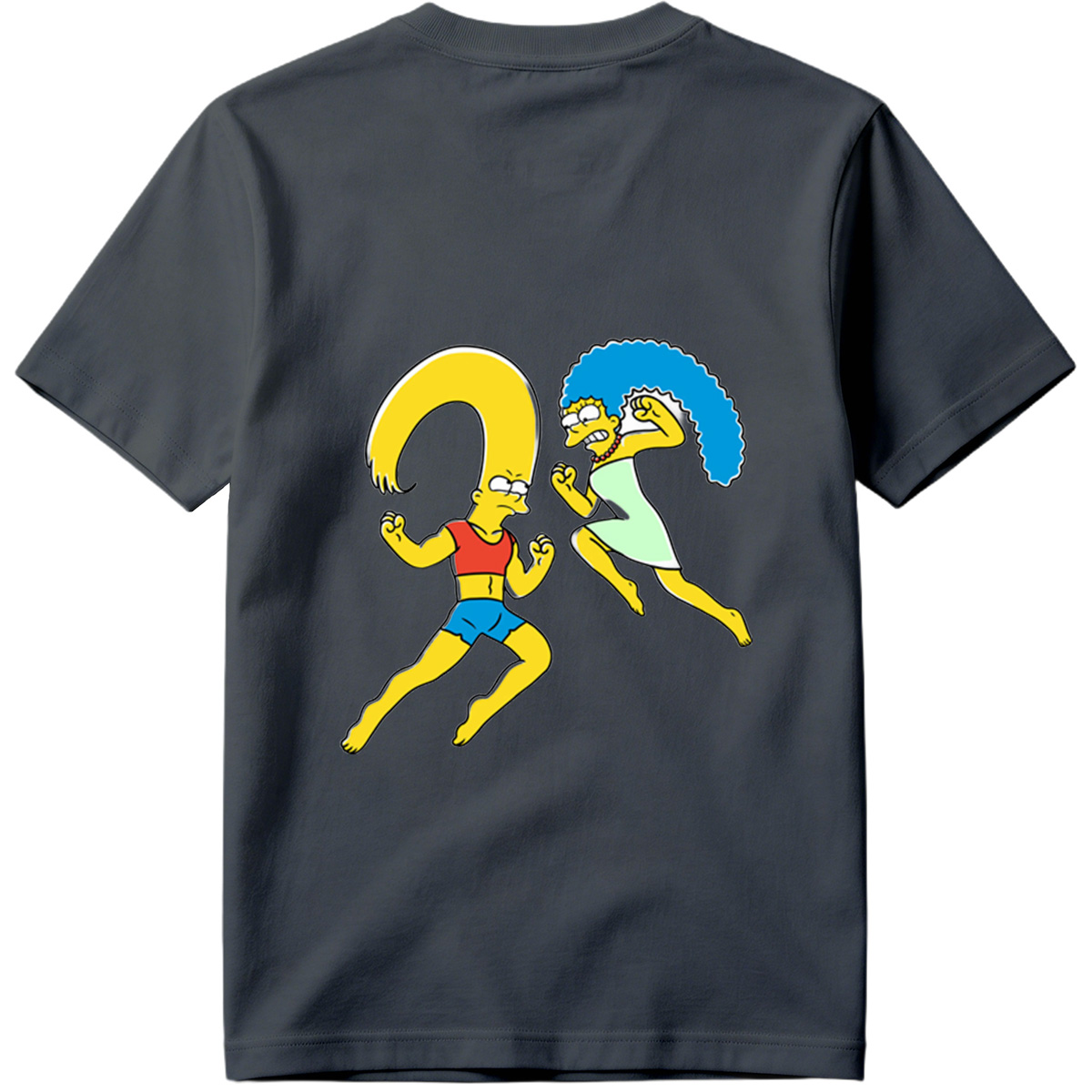 The Simpsons: Marge and Homer Running - Tee