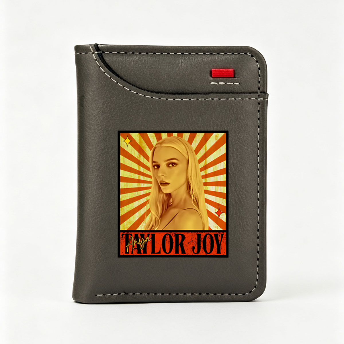 Taylor Joy as Anya: A Star-Studded Portrait - Vertical Style Wallet