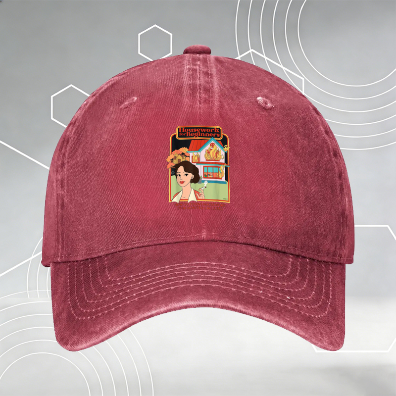 New Baseball Cap with Cute Gnomes 