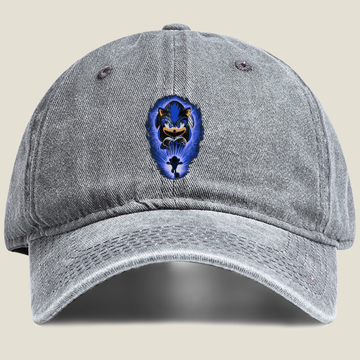 Sonic the Hedgehog: Shadow and Speed - Washed Denim - Baseball Cap