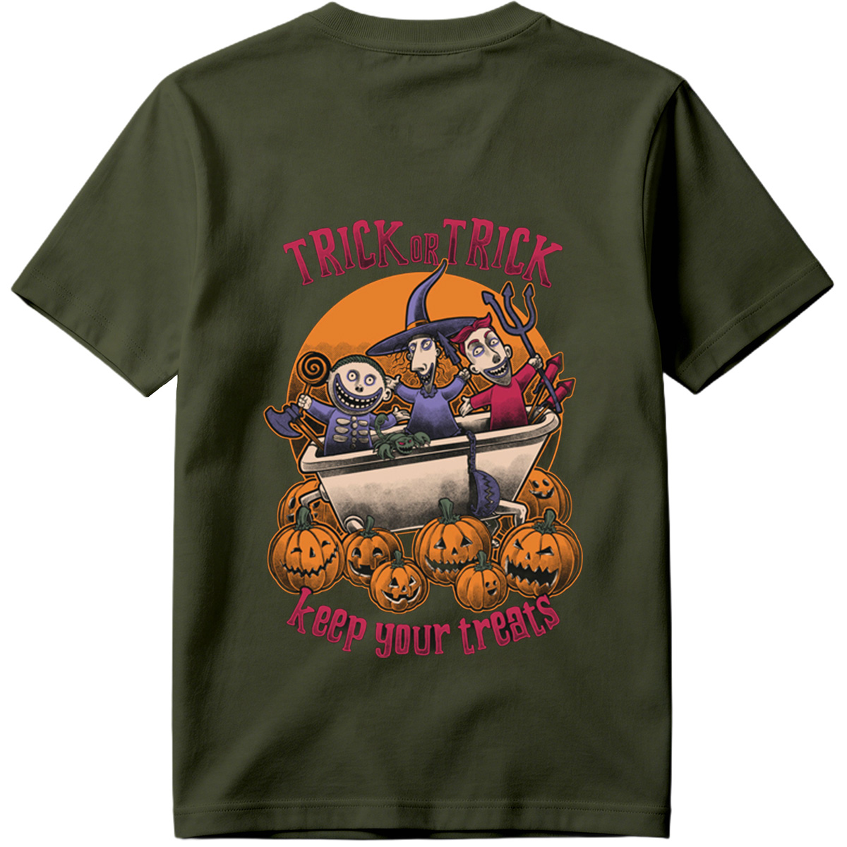 Trick or Trick: Keep Your Treats - Tee