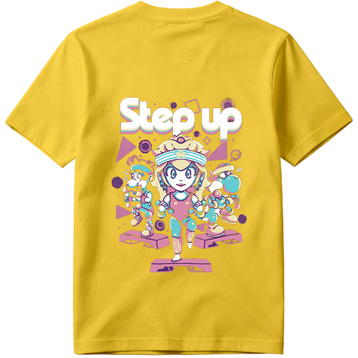 Step Up: Princess Peach, Mario, and Yoshi in Sync - Tee