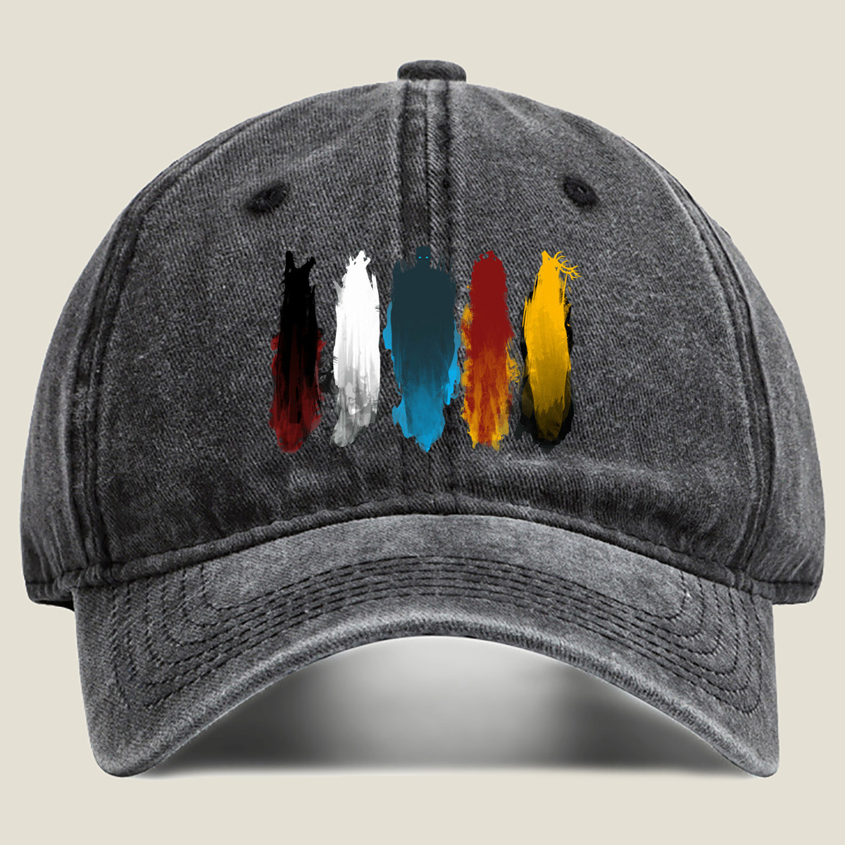 The Five Elements: Fire, Water, Earth, Air, and Spirit - Hat