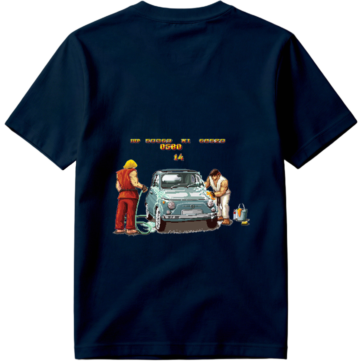 Street Fighter: Ryu and Ken Wash Car - Tee