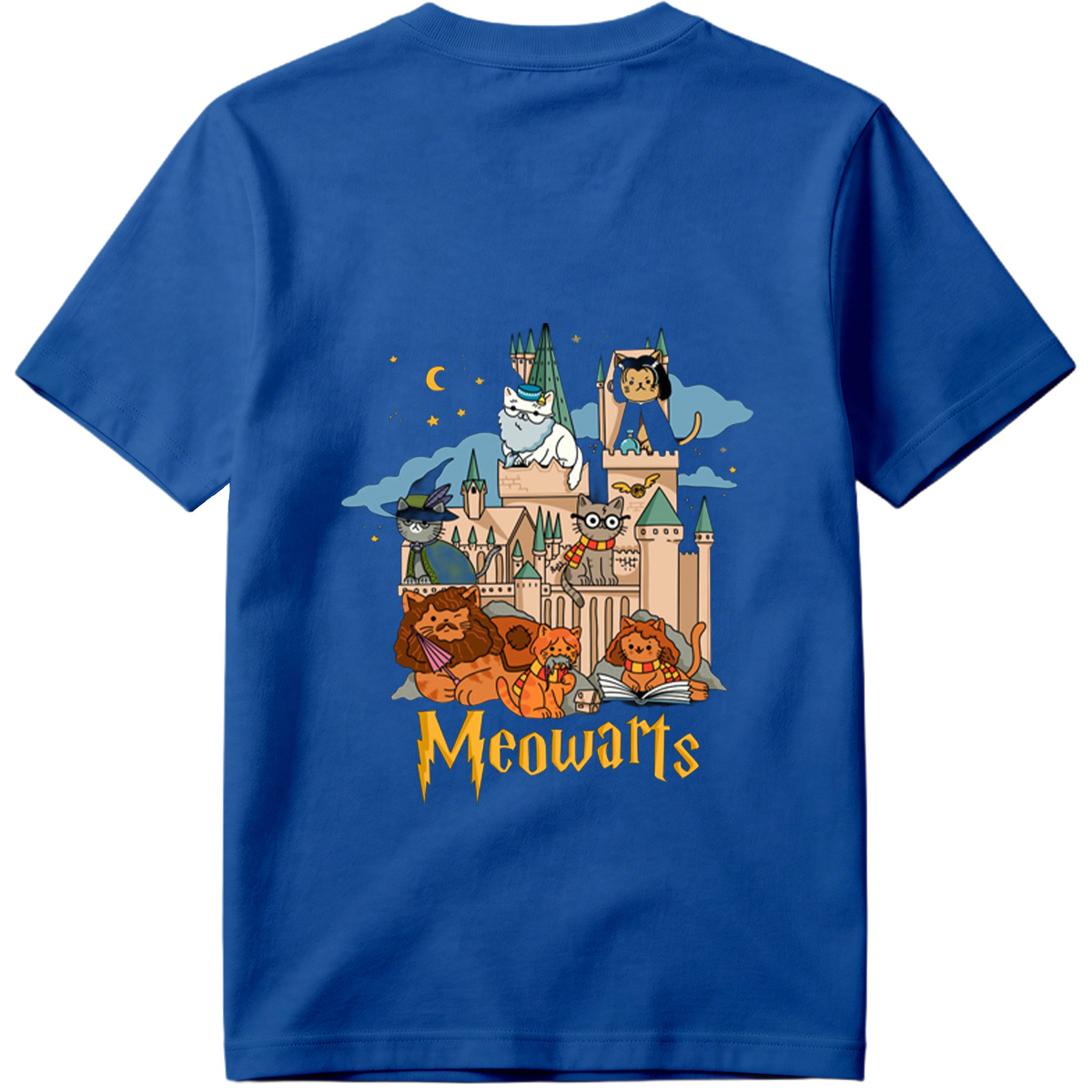 Meowarts: Cats in a Magical Castle - Tee