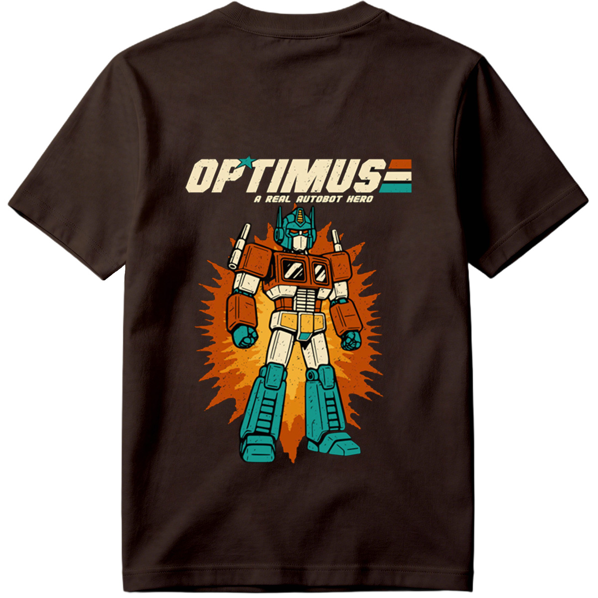 Optimus Prime: A Real Autobot Hero - Tee