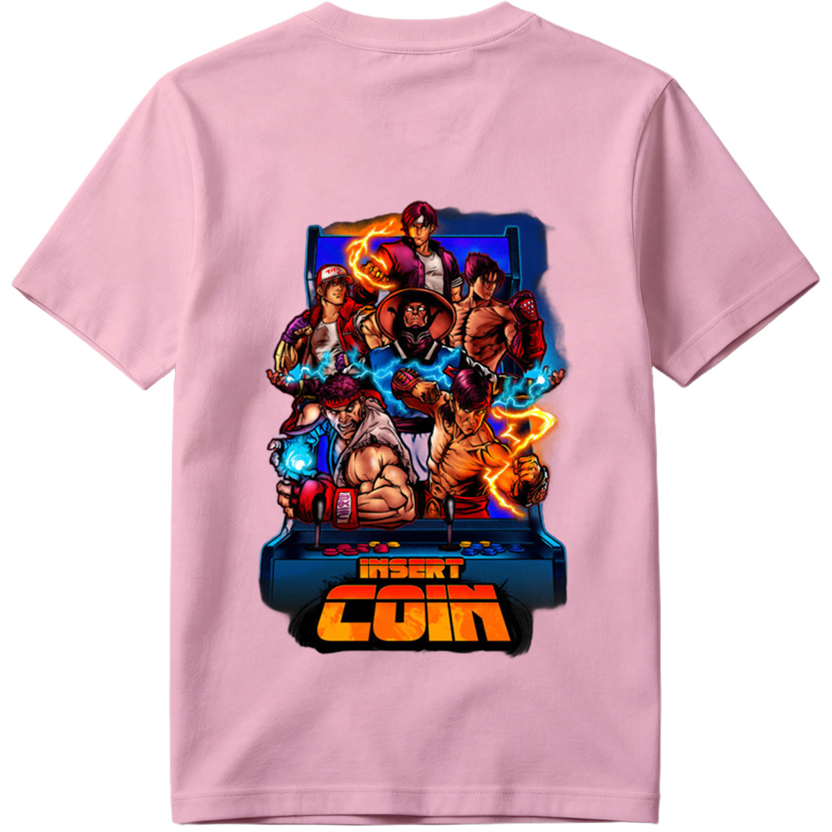 Street Fighter: Ryu, Ken, Chun-Li, Guile, Zangief, M. Bison - Tee